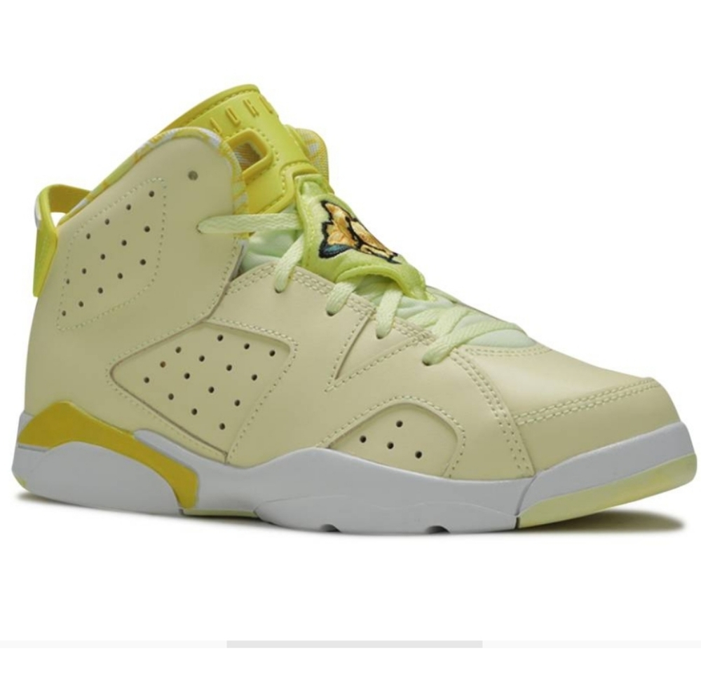 Jordan 6 - kids retro dynamic yellow rose sneaker